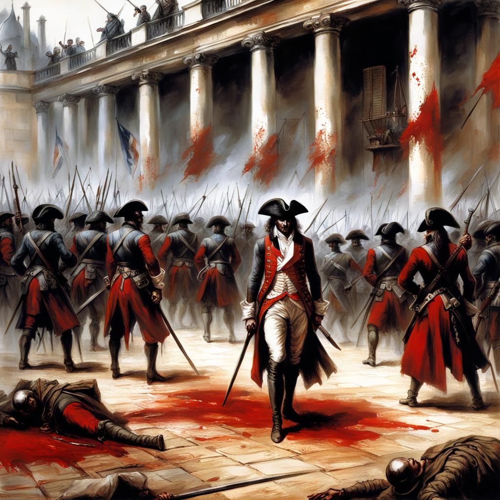 the bloody French Revolution continues.