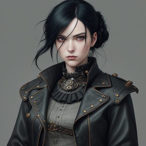 Mature, curvy, and lithe-bodied Snow White, with porcelain s...