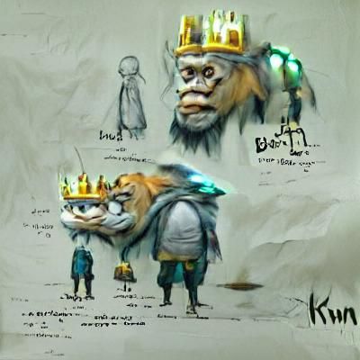 King Bumi Concept Art in 8k Resolution