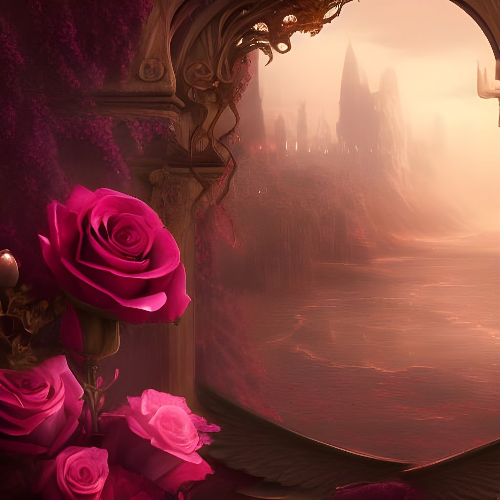 Dark rose
