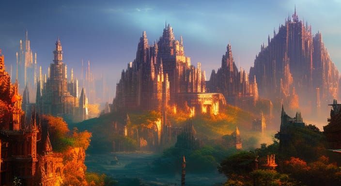 Hidden City of El Dorado: Fantasy Concept Art