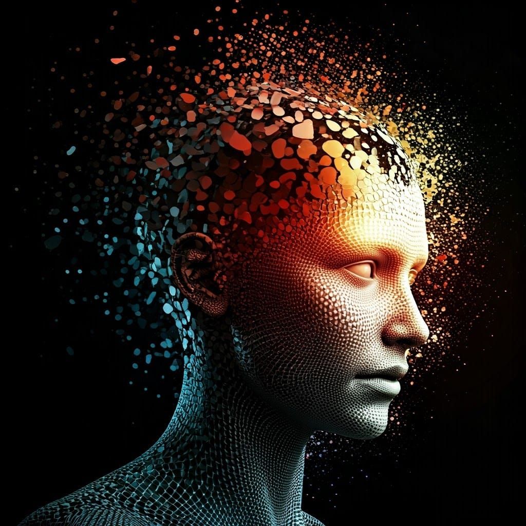 Digital Self Disintegrates into Cybernetic Swarm