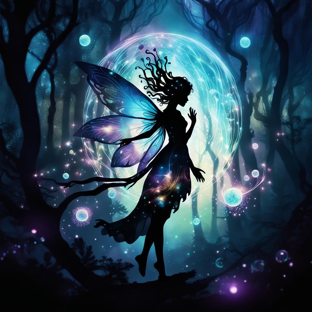 Fairy silhouette