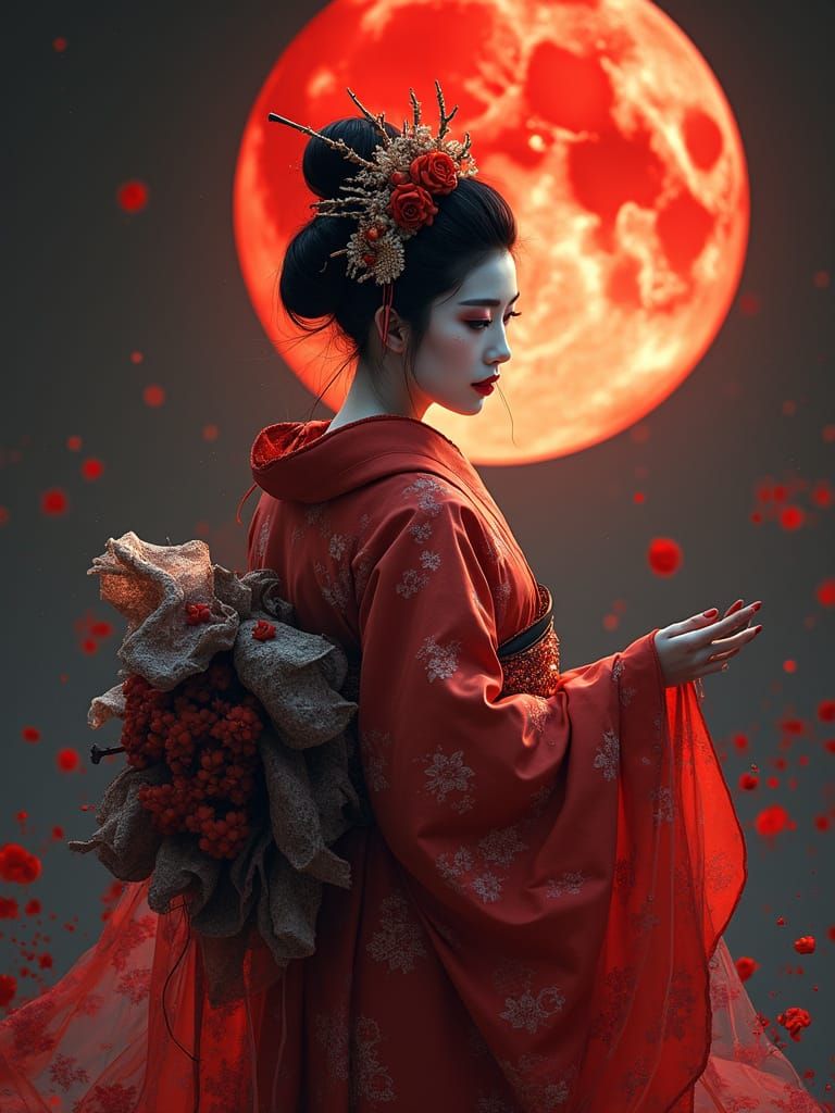 Blood Moon Geisha