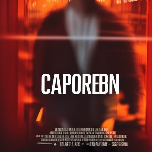 A Cinematic Movie Poster in Professional Photography Style
