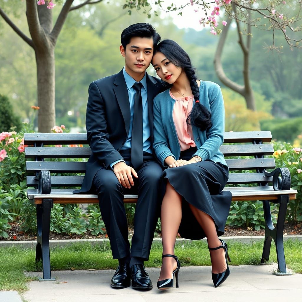 Romantic Police Officer and Spy Share Intimate Moment in Ser...