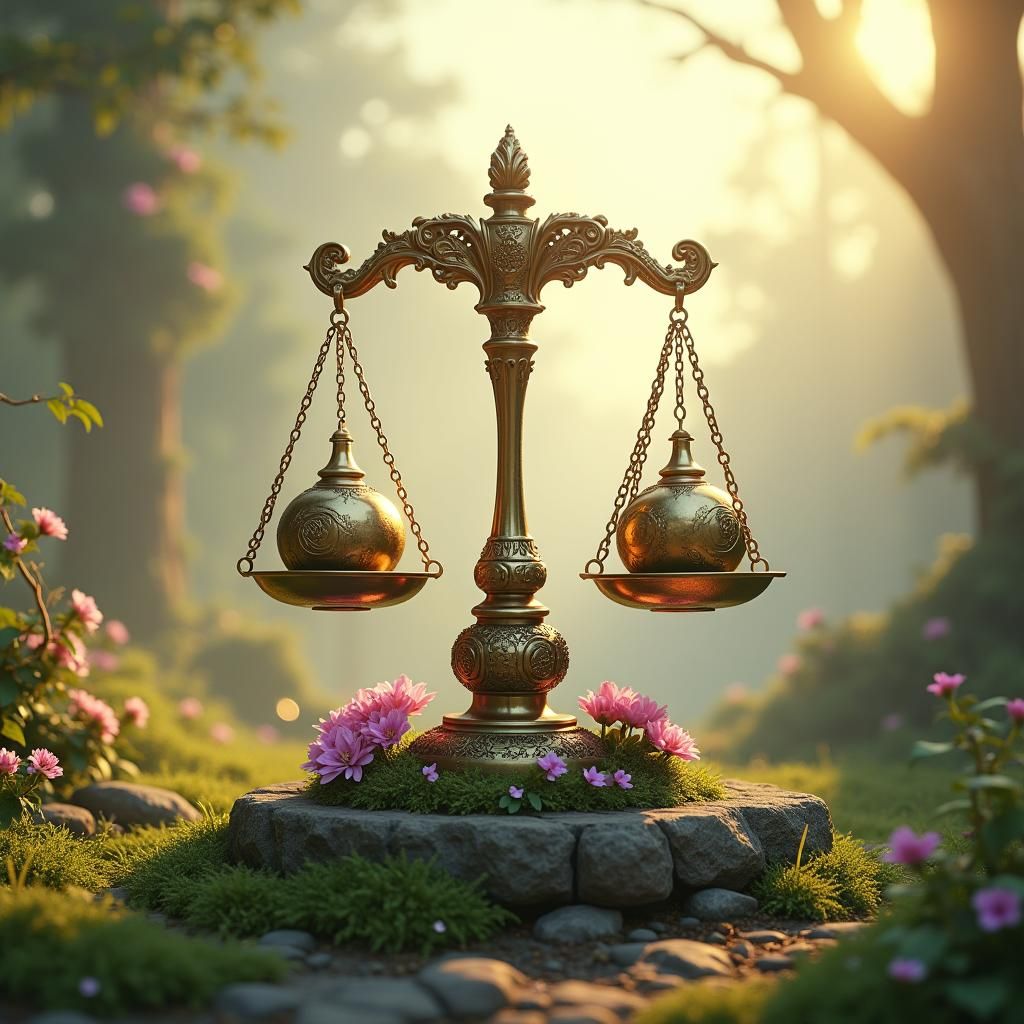 Mystical Scale Balances Love in Fantasy Realm