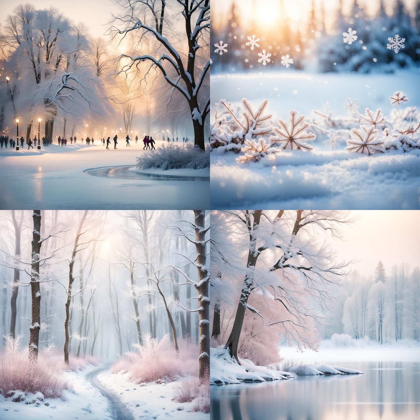 Pastel Winter Wonderland: Professional Photography