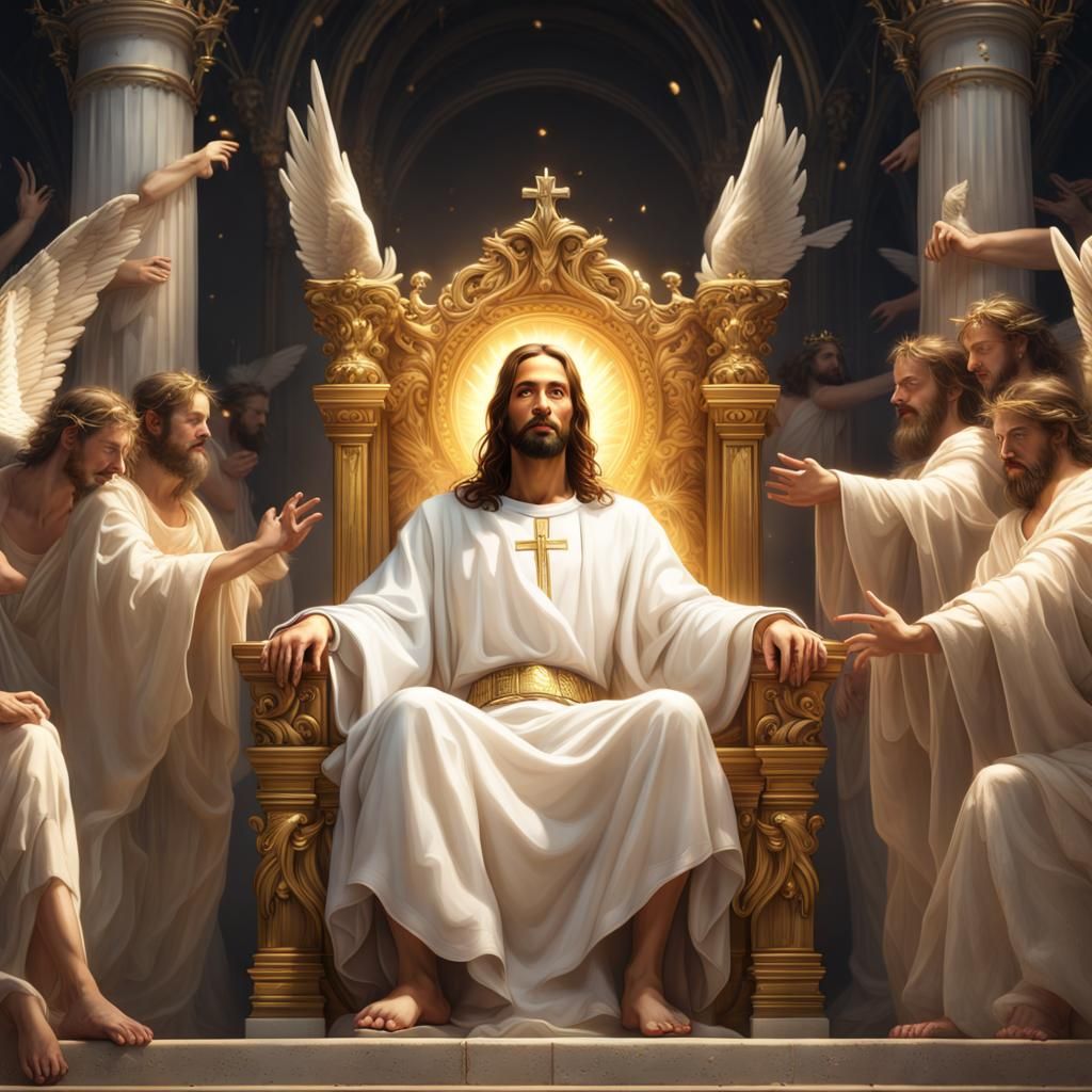 Jesus Enthroned: A Hyperrealistic Vision of Divine Glory