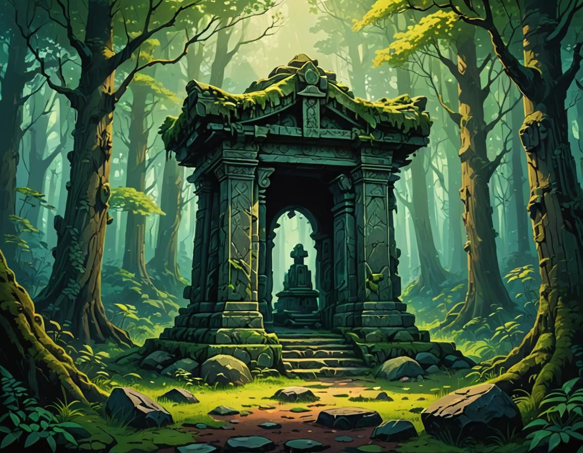 Ancient Forest Shrine 1