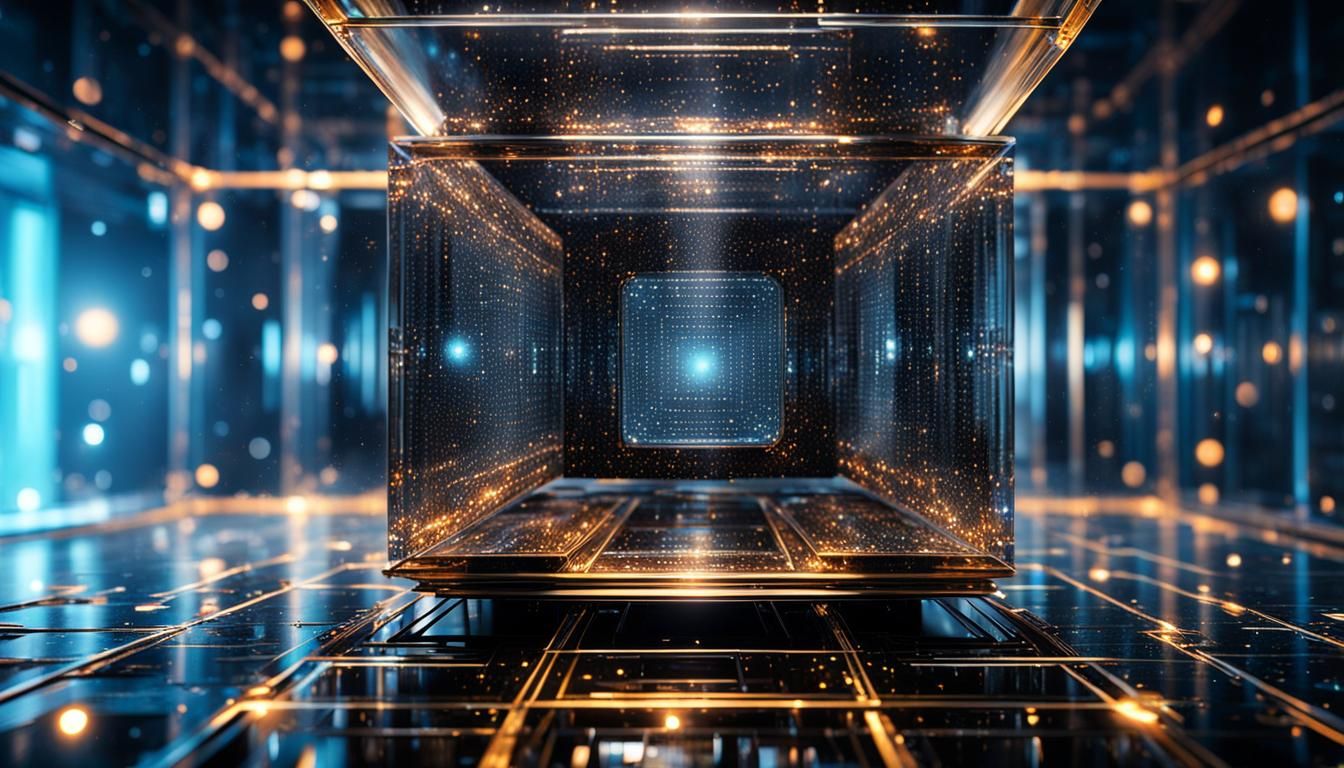 Quantum Computer Universe Simulation in 3D