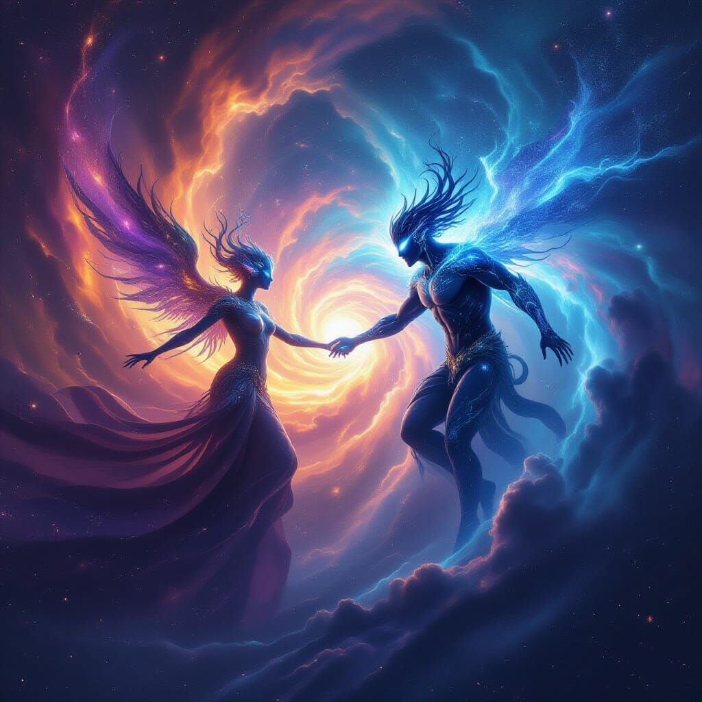 Celestial Dance: Order and Chaos in a Galaxy