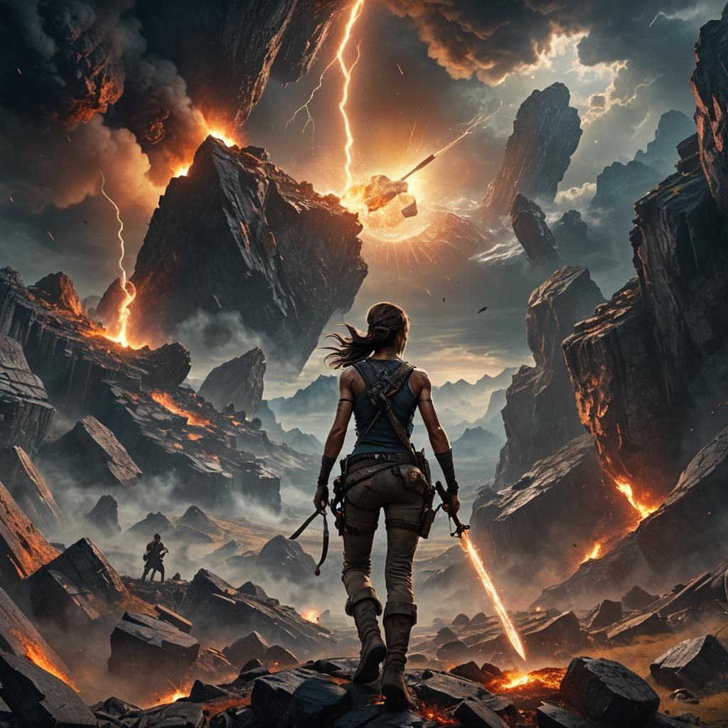 Two years into Lara Croft's imprisonment in the tattered wor...