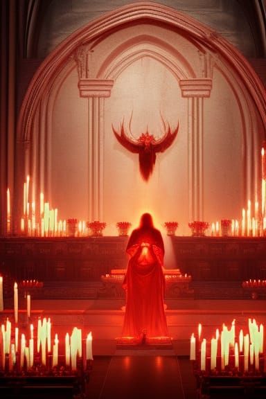 demon in the church