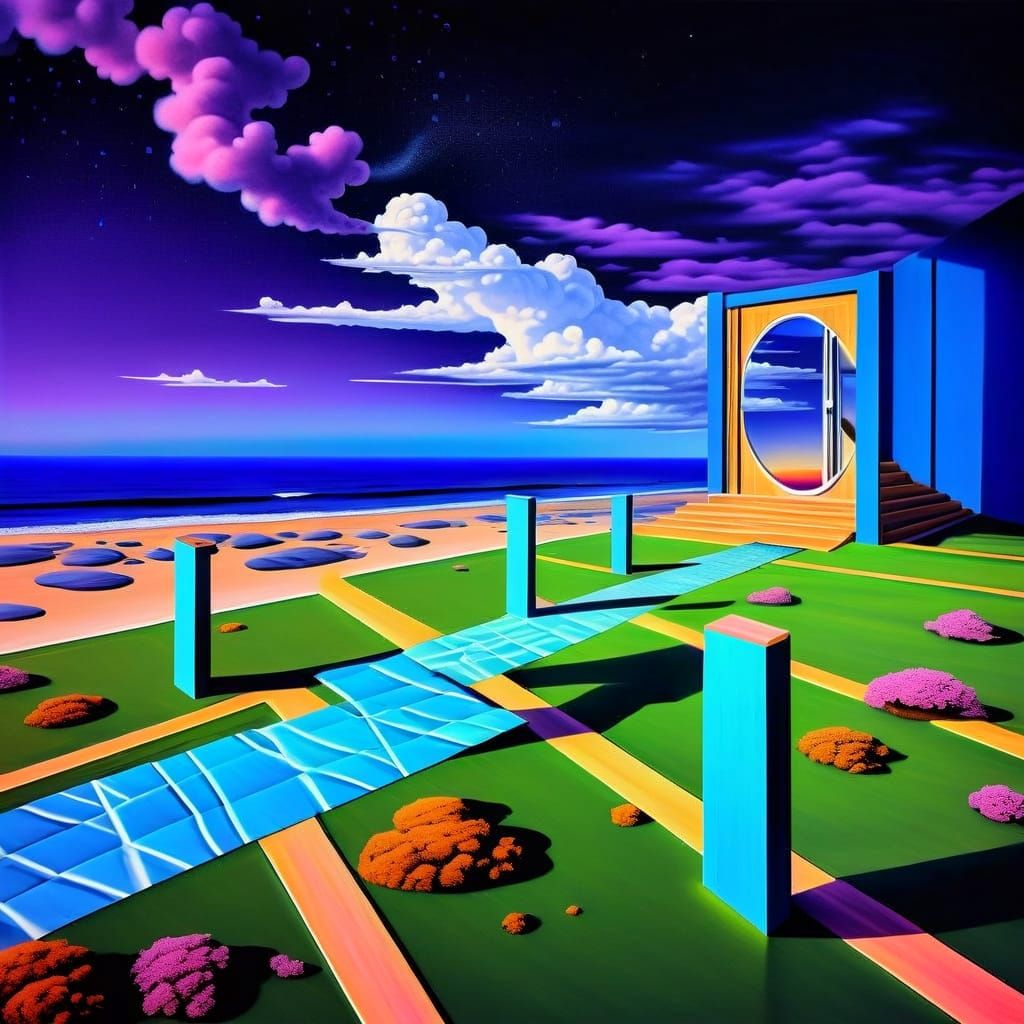 Combined Image from Multiple Sources Using AI