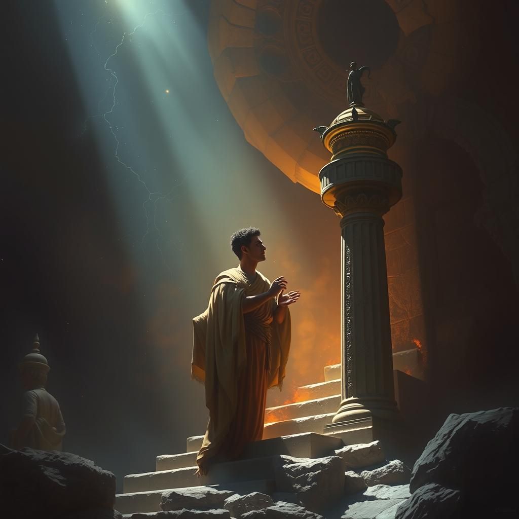 Seleucus I Nicator: Hyperrealistic Digital Illustration