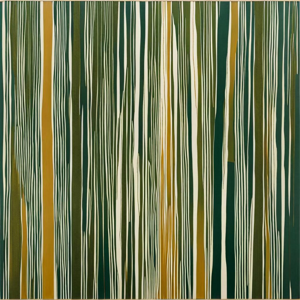 Eldritch Forest in Abstract Style