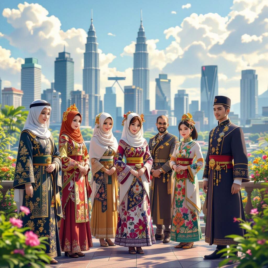 FWD Takaful Presentation in Vibrant Malaysian Anime Scene