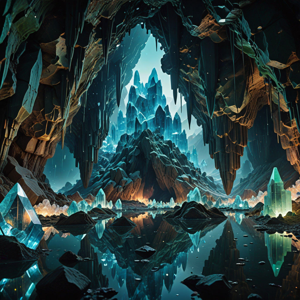 Crystal Cathedral in Ethereal Light