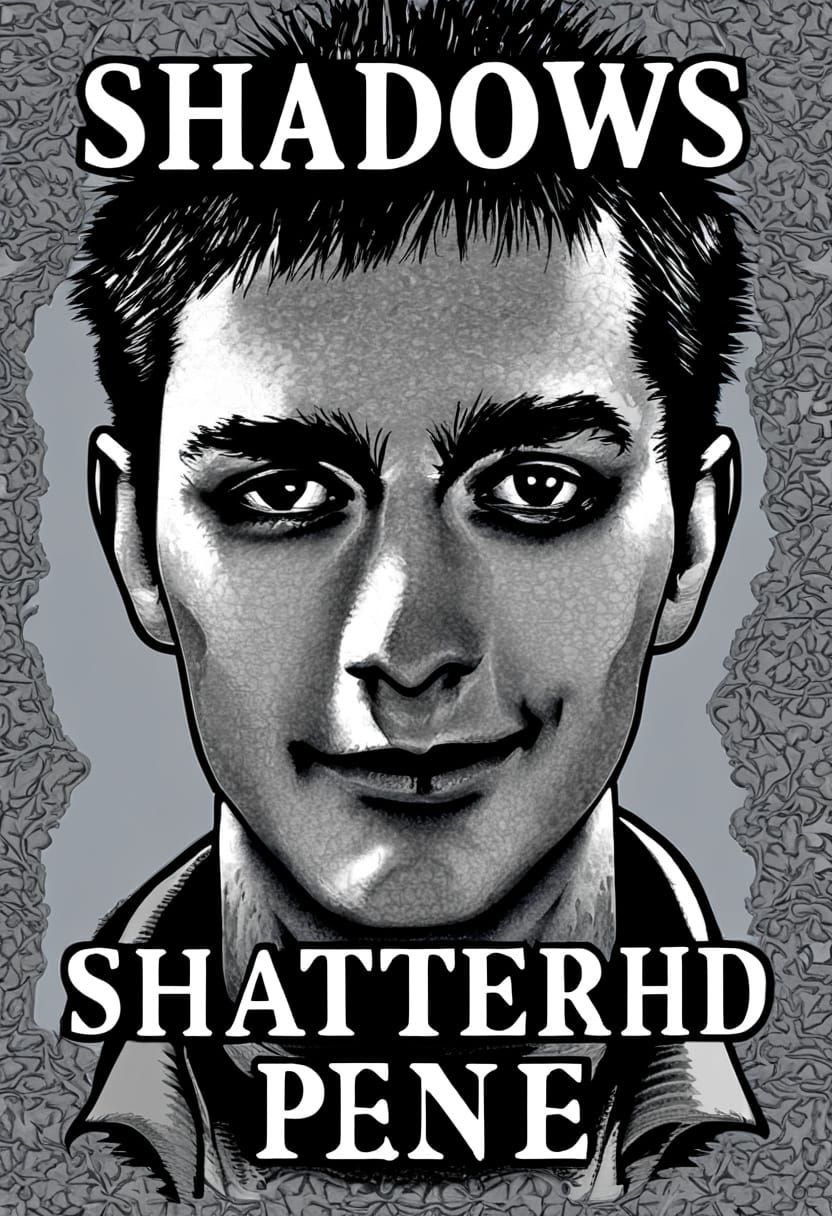 Detailed Charcoal Portrait with Expressive Shading