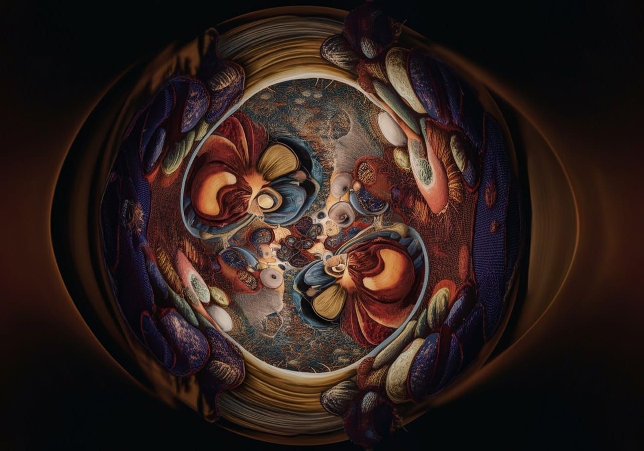 Inside-Out Photoillustration Osteogenic Tempera Aztext