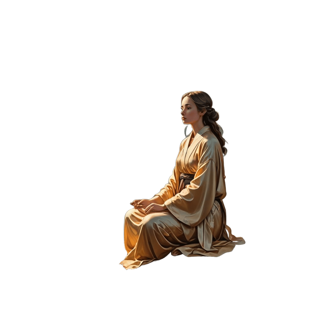 Relaxing Night Scene in Detailed Matte Painting Style