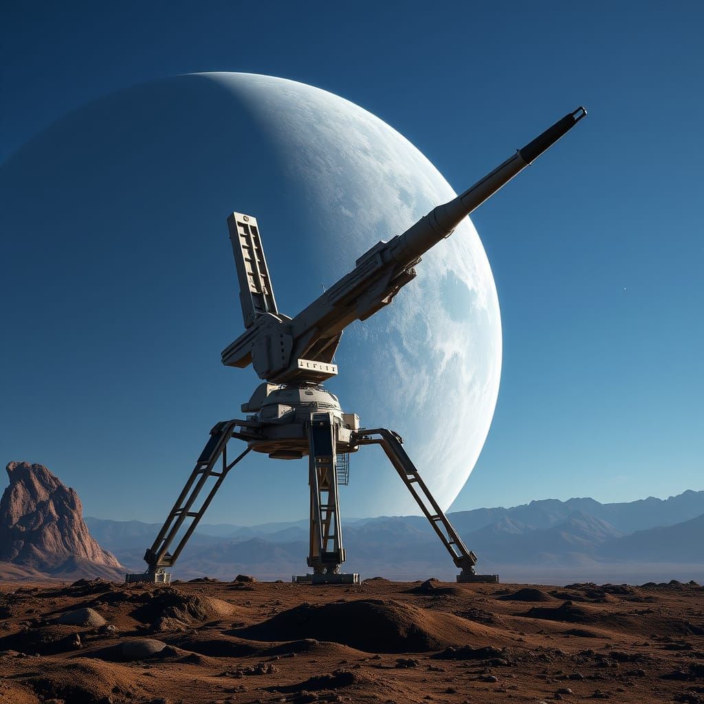 Serious Spacecraft Destroys Enemy Satellites in Orbit