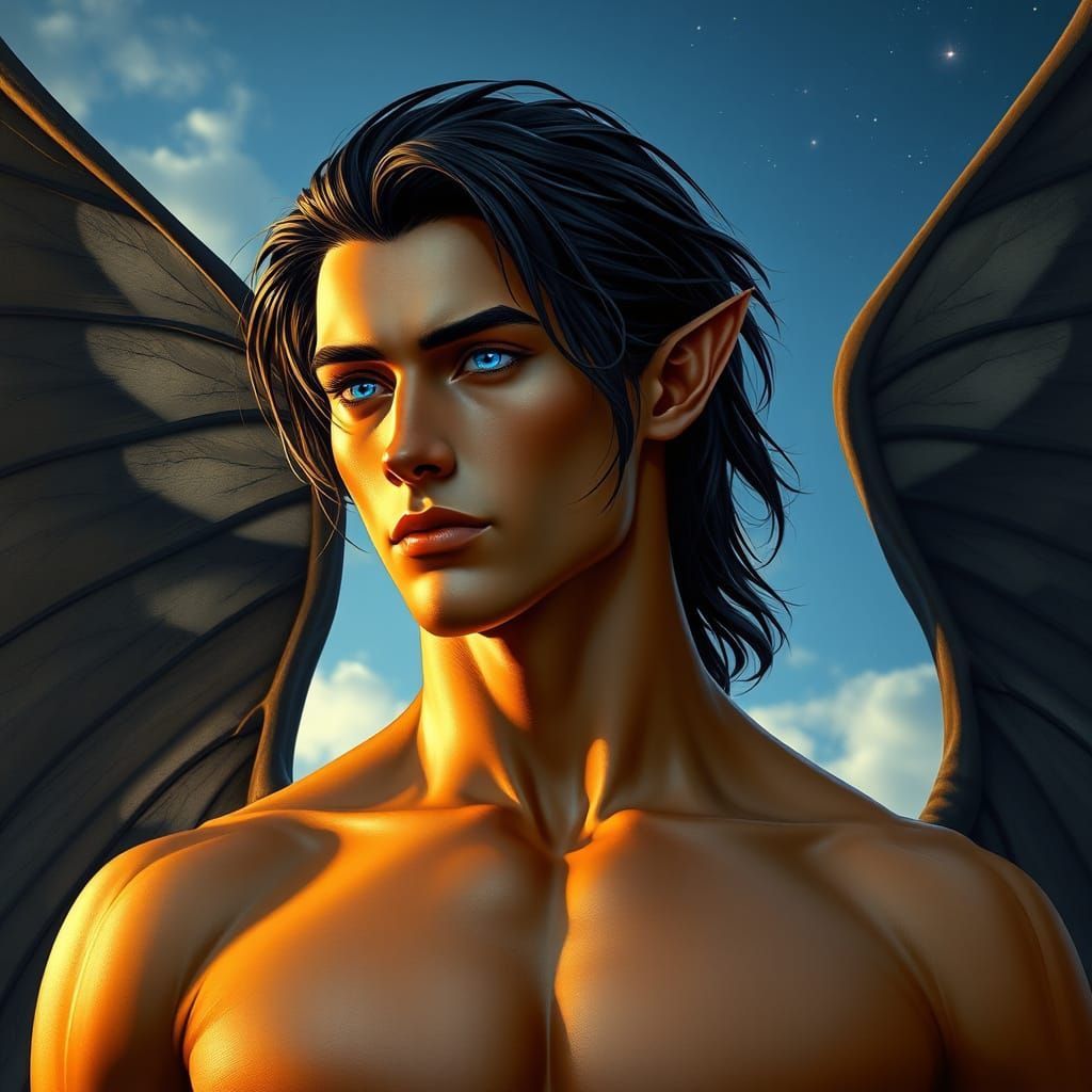 Ethereal Night Lord with Wings