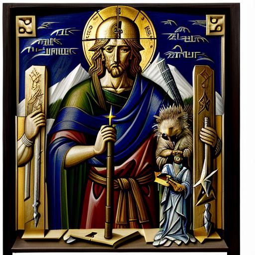 Divine Judgement: Hedgehog, Mezuzah, Lightning