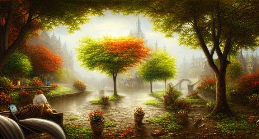 Expansive Fantasy Landscape in Ultra-Realistic Detail