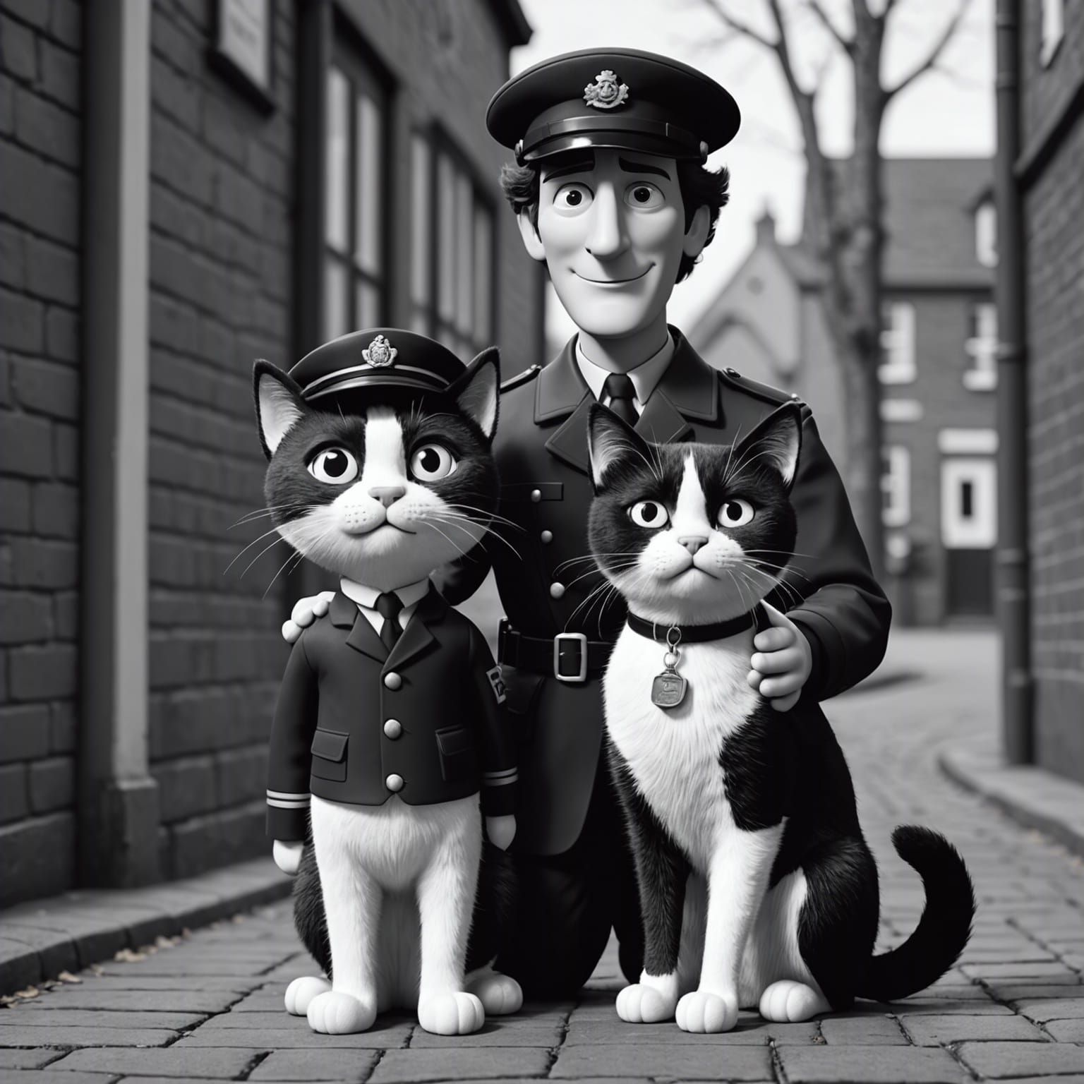 Postman Pat and His Black and White Cat