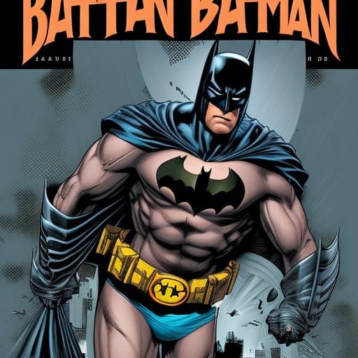 Batman Comic Book Art by Brooks and Mumford