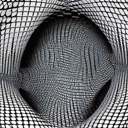 Escher-Inspired Möbius Strip Perspective