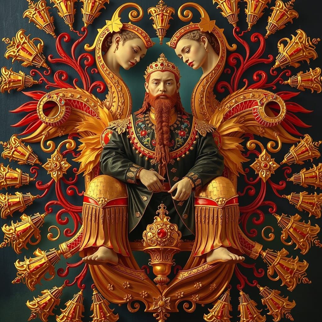 AI Generated Abstract Art of Excellence and Beauty