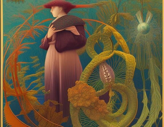 Elegant Deep Color Naturalism Rendered in 8K