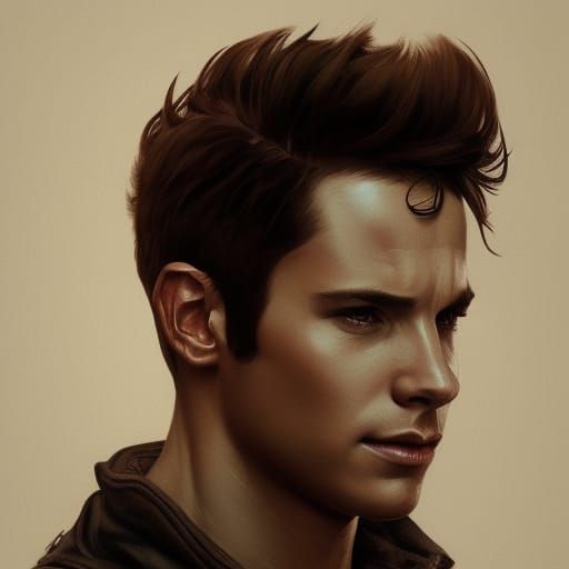 Detailed Portrait with Dynamic Lighting