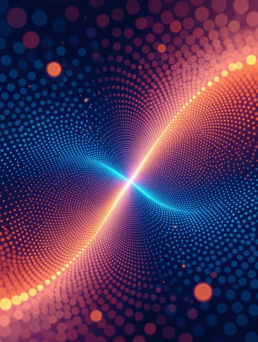 Quantum Dot Ditsyflowers Semiconductor Nanocrystals on Hyper...