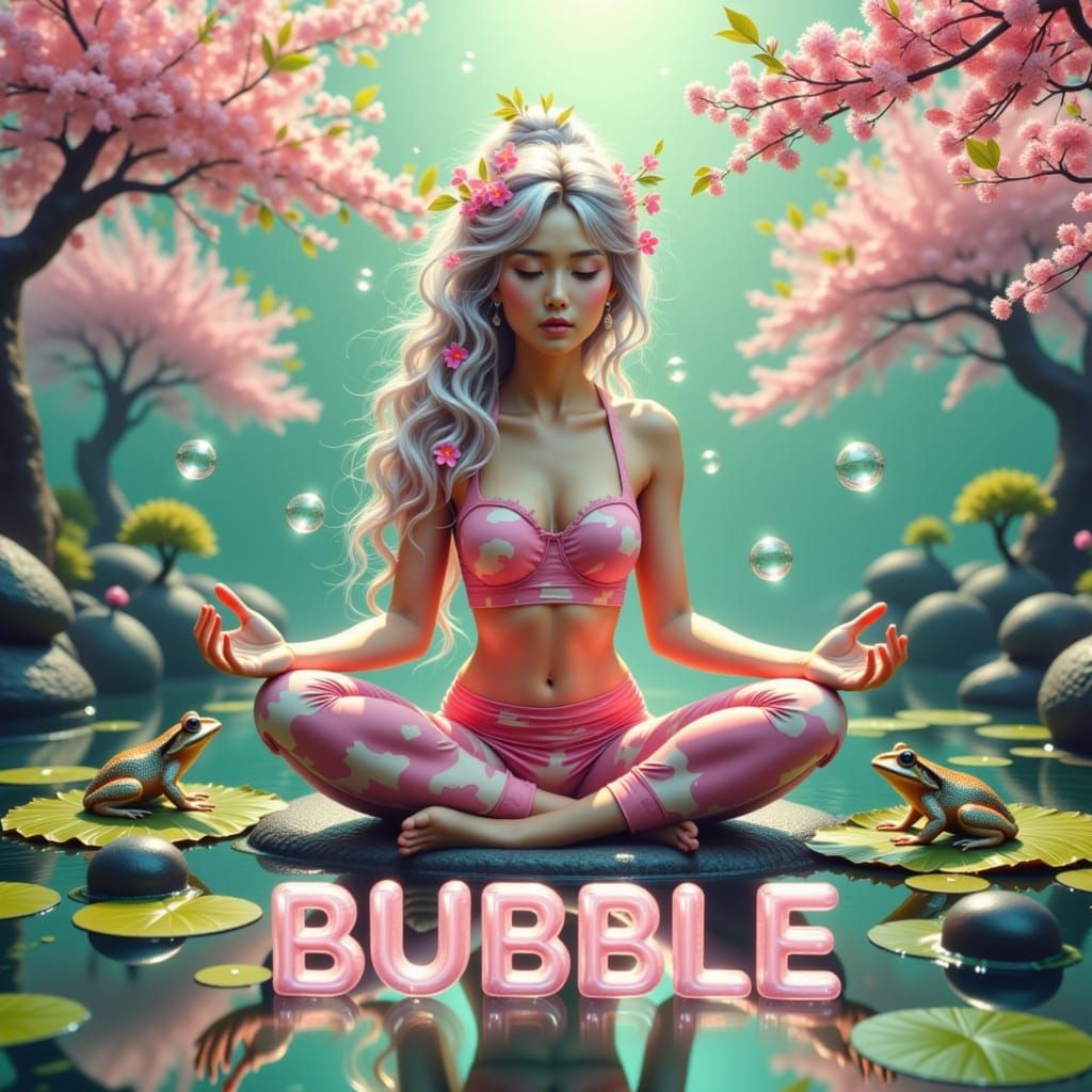 Here's BUBBLE! (@clan-of-frogs)