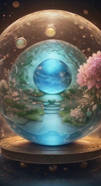 <lora:spherical obtuses:1.0> A large, perfect teardrop-shape...