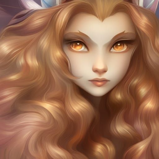 Anthropomorphic Squirrel Portrait in Maximalist Style