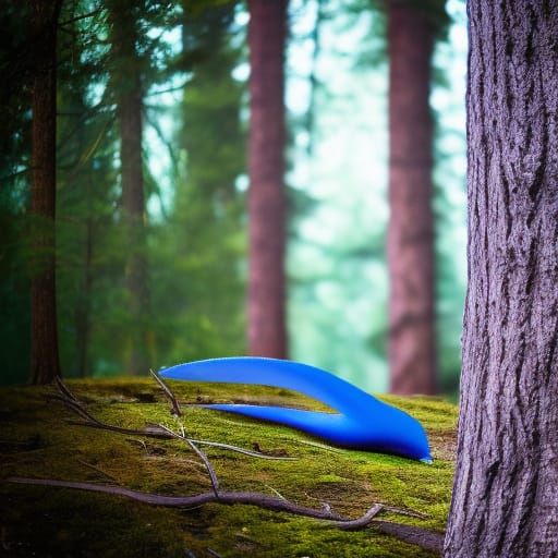 Blue Whale in Forest: Professional Photography
