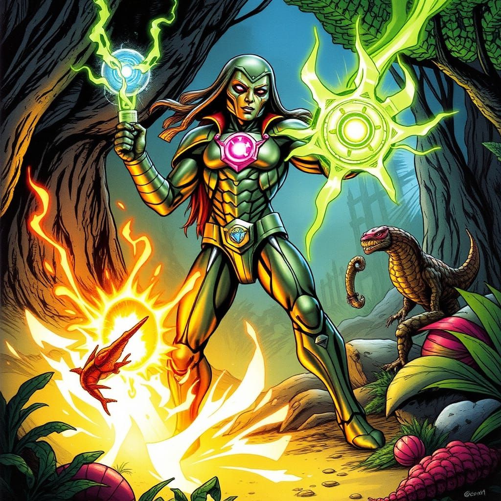 G.I. Joe Portrait with Slimeyeti Healing Factor