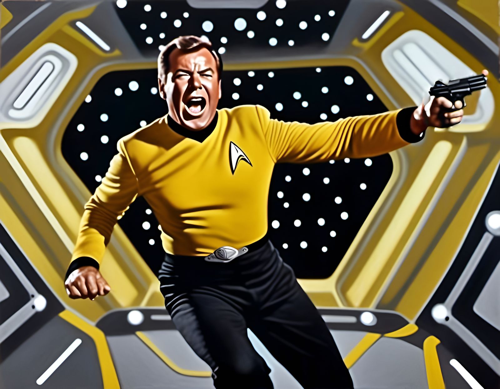 Captain Kirk's Furious Outburst on the Enterprise
