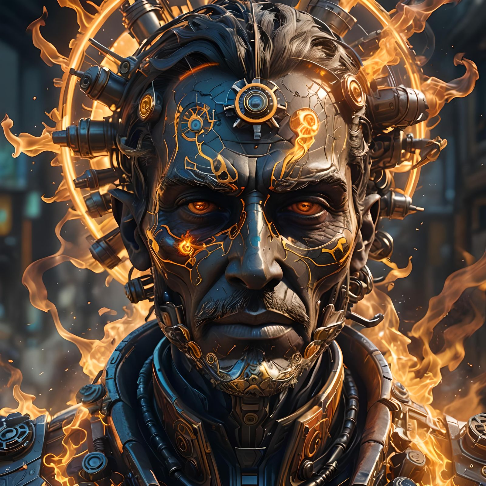 Hyperdetailed Portrait in Unreal Engine 5 Style