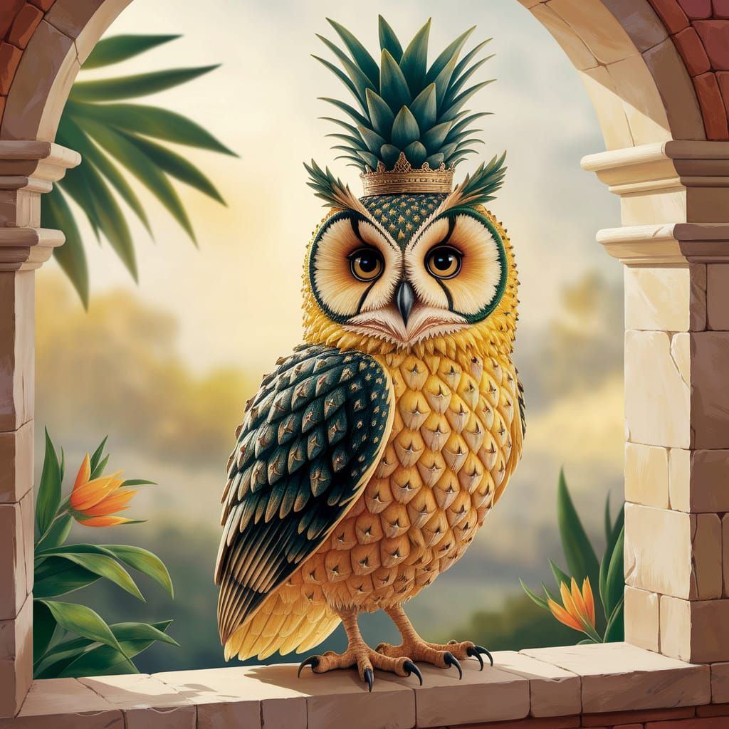 Pineapple Owl
