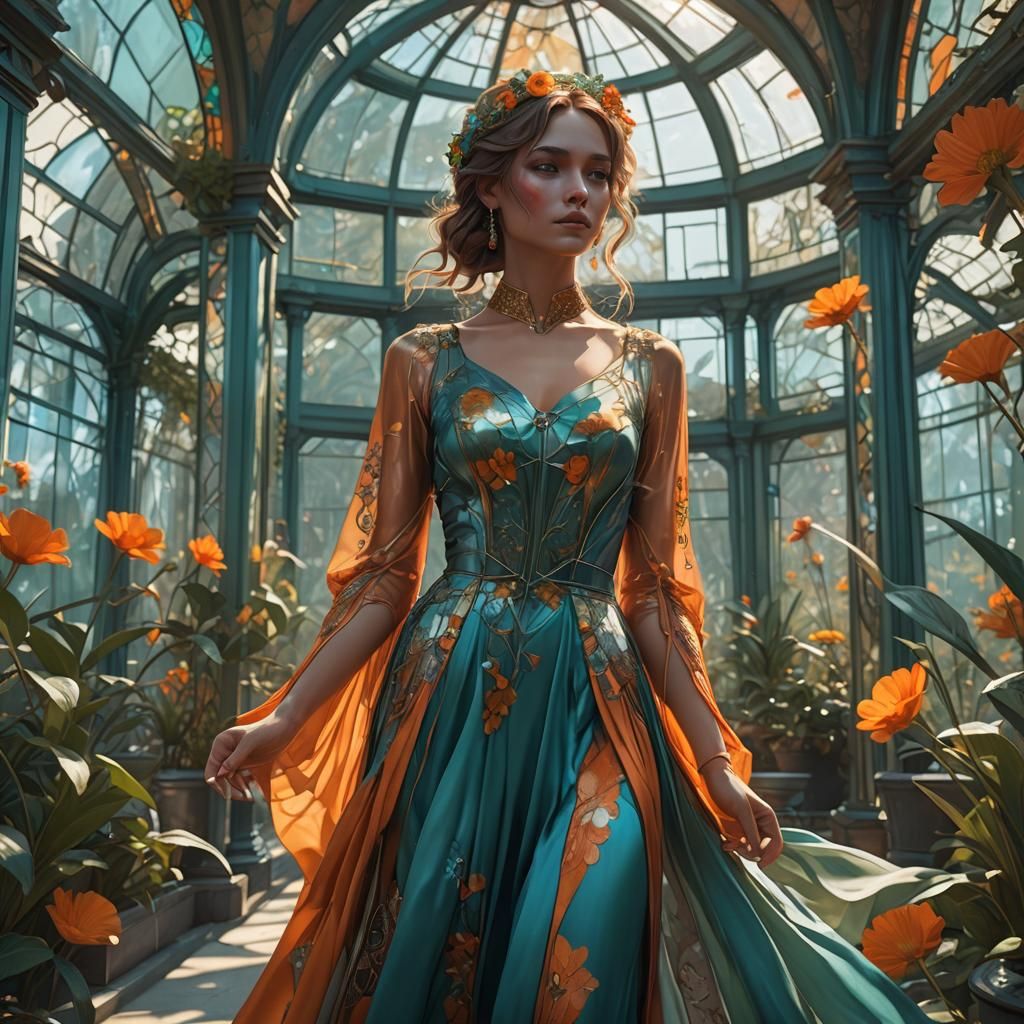 spring in glass houses