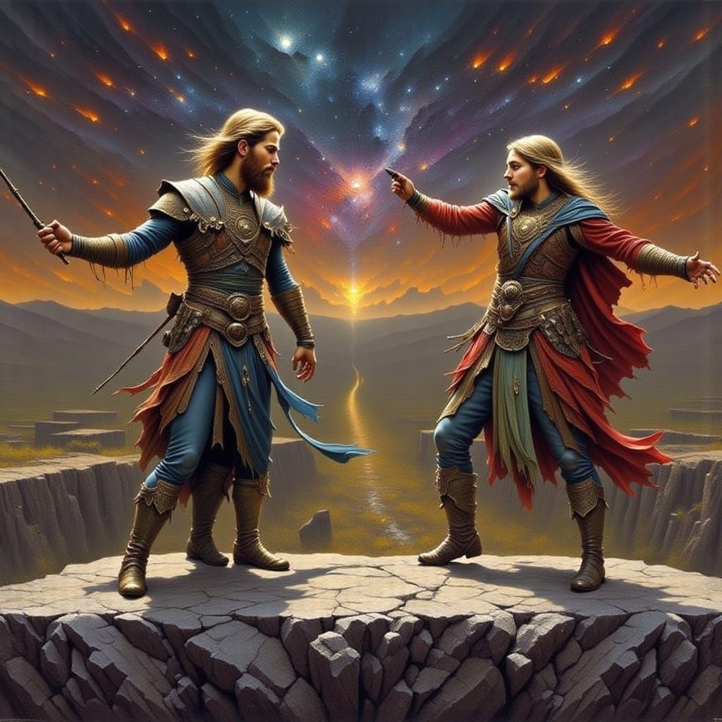 Feet on Ledge Overlooking Mountain Landscape