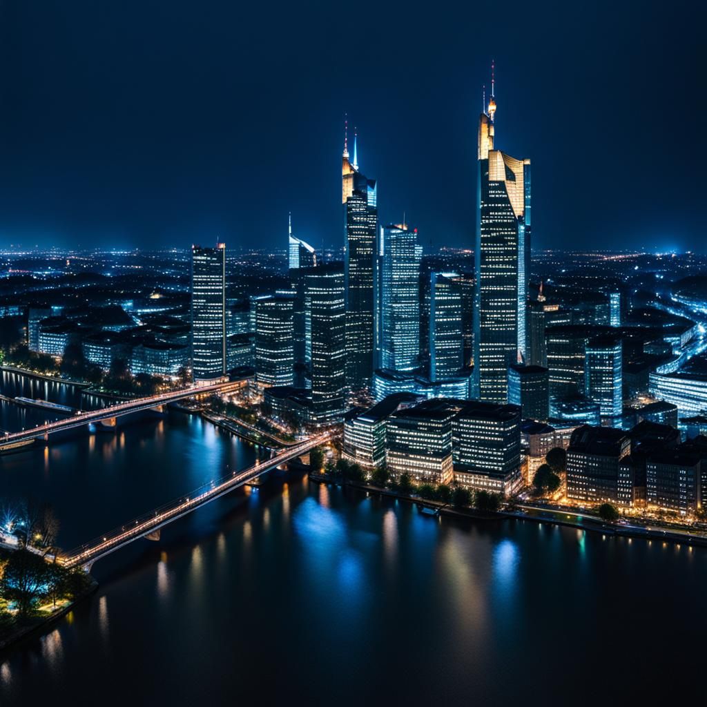 Frankfurt at Night