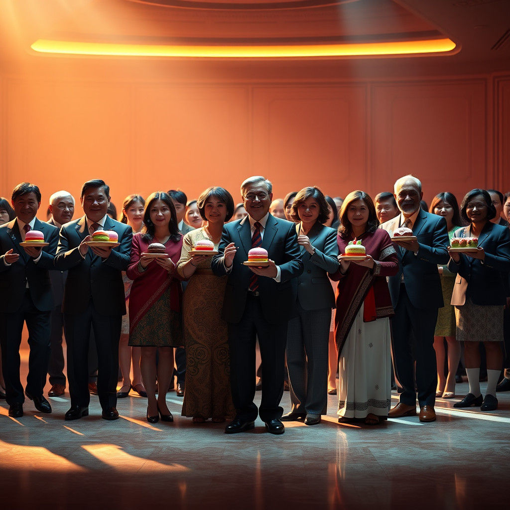 G-20 Members United with National Desserts