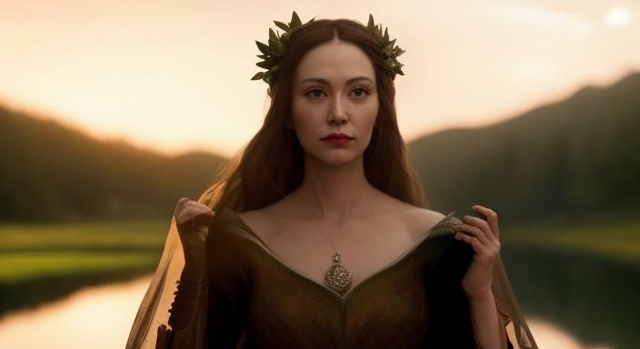 Contemplative HDRI Photograph with Bokeh and Natural Light